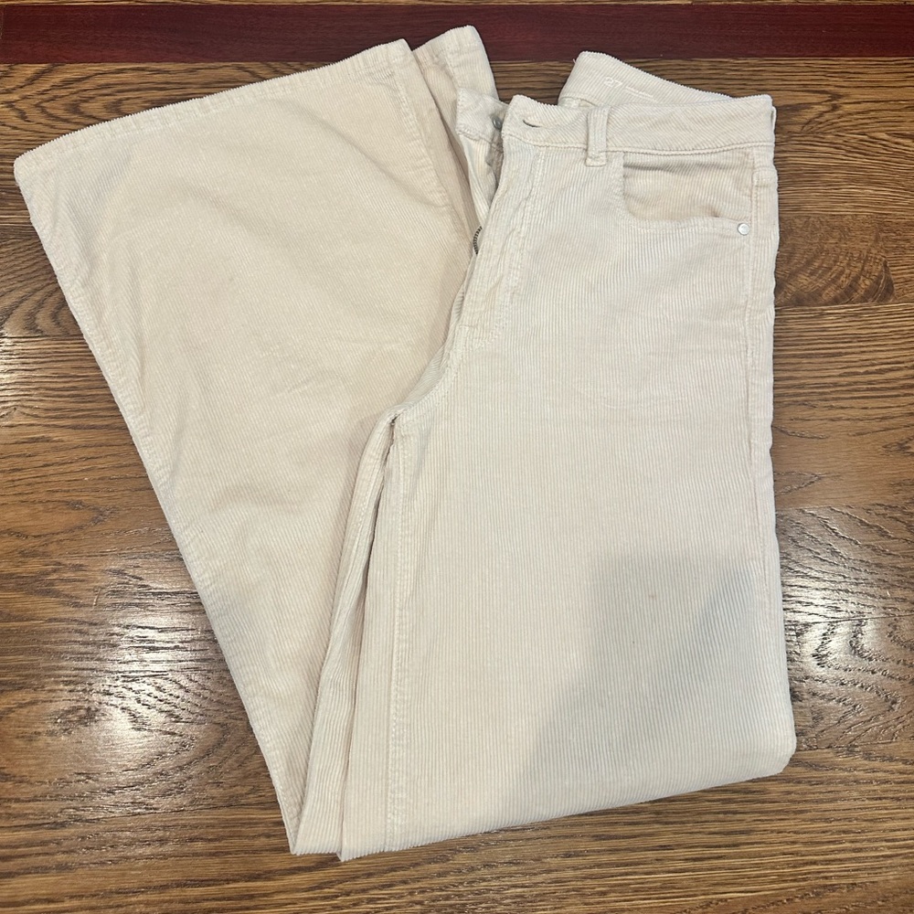Women's Cream corduroys